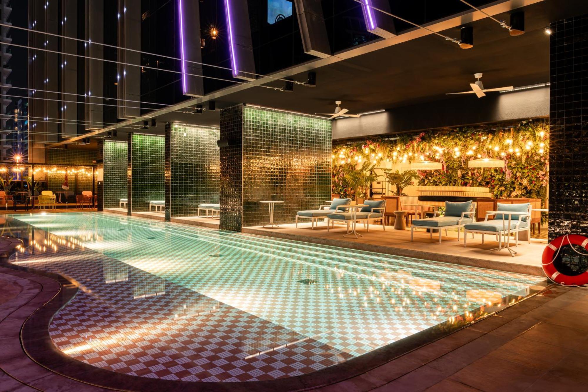 Hotel Mama Shelter Dubaj Exteriér fotografie