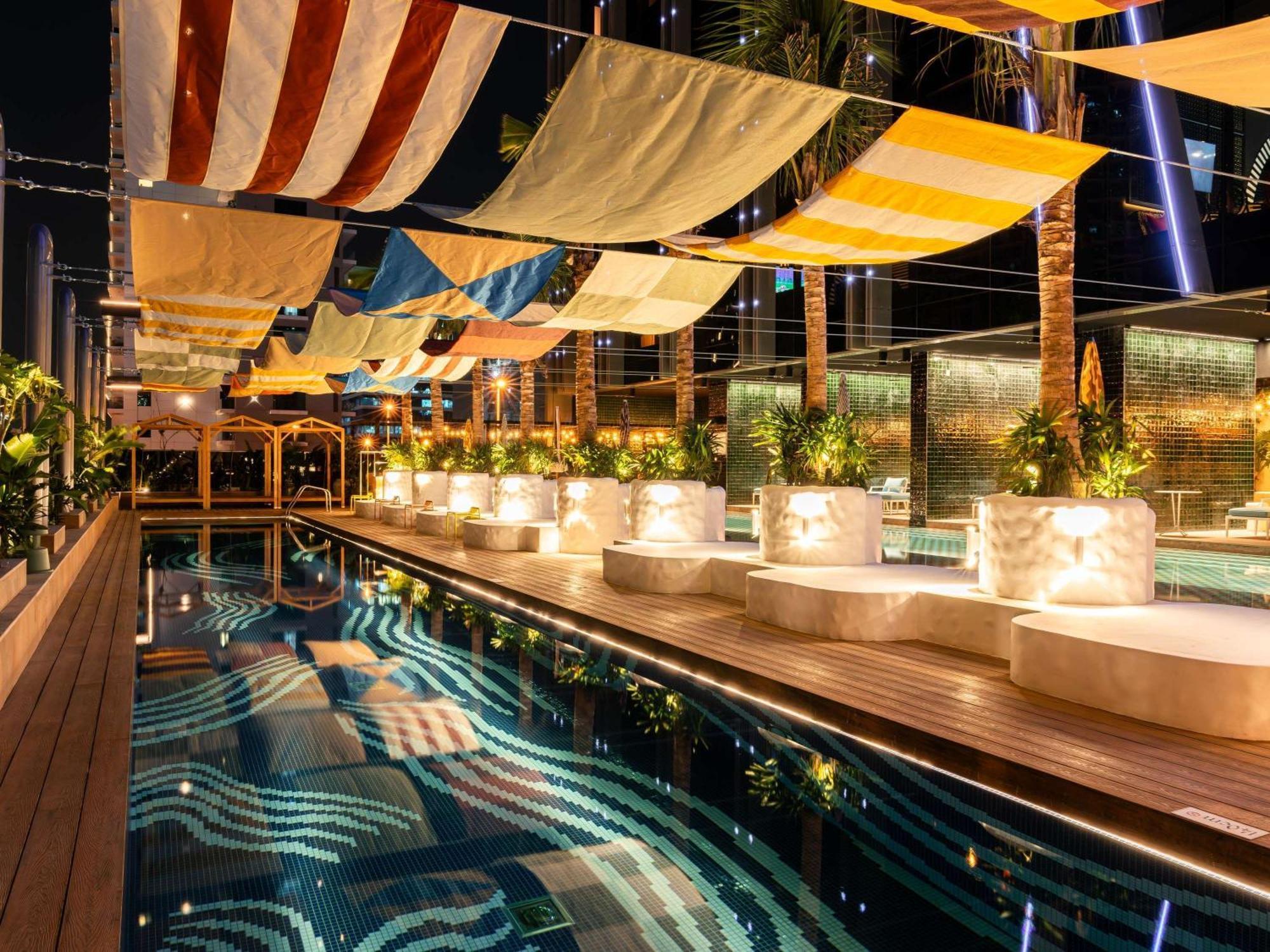 Hotel Mama Shelter Dubaj Exteriér fotografie